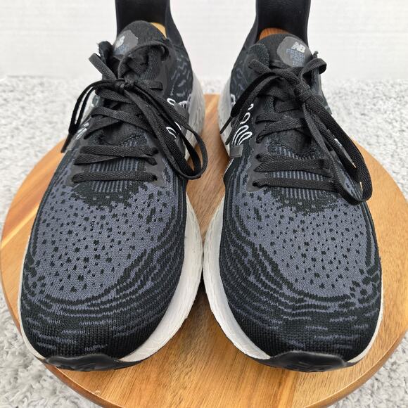 New Balance Mens 12.5D Fresh Foam 1080v10 Black Gray Road Running Shoe M1080K10 - Picture 6 of 12